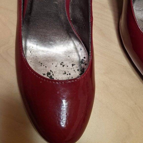 Burgundy Steve Madden used High heels - Picture 6 of 10